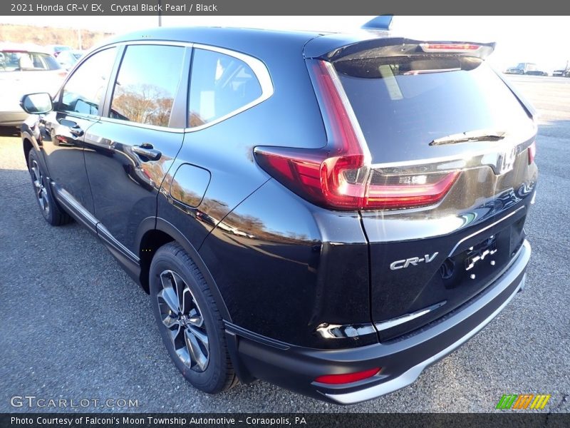 Crystal Black Pearl / Black 2021 Honda CR-V EX