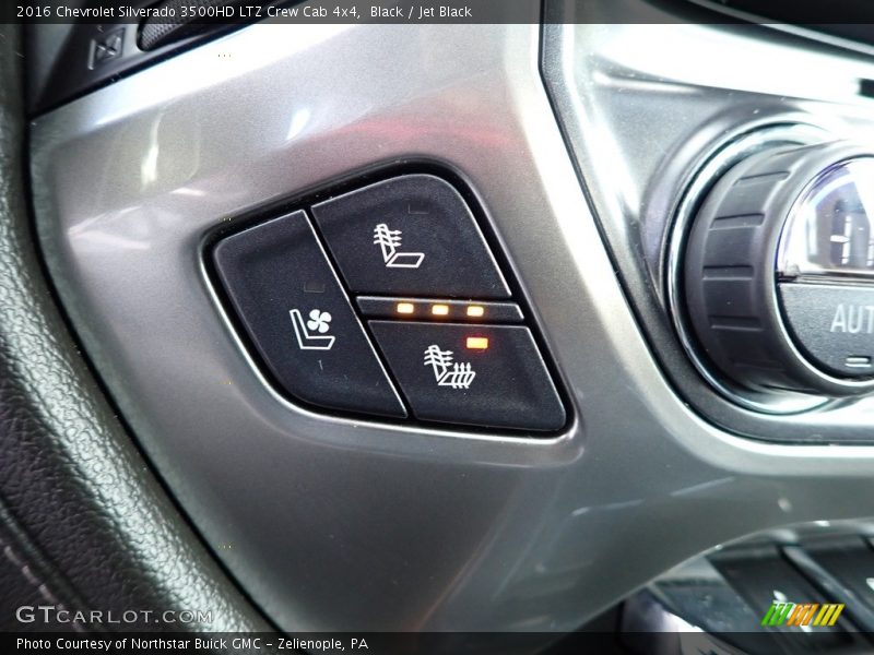 Controls of 2016 Silverado 3500HD LTZ Crew Cab 4x4