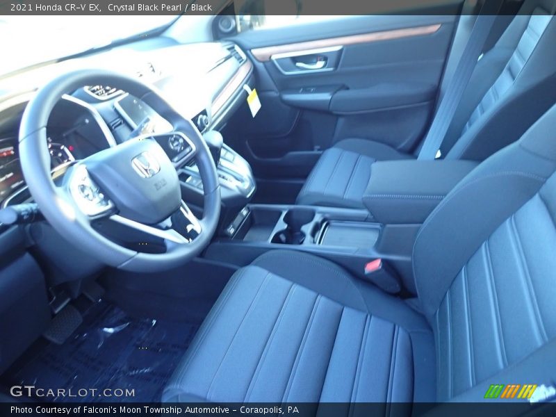 Crystal Black Pearl / Black 2021 Honda CR-V EX