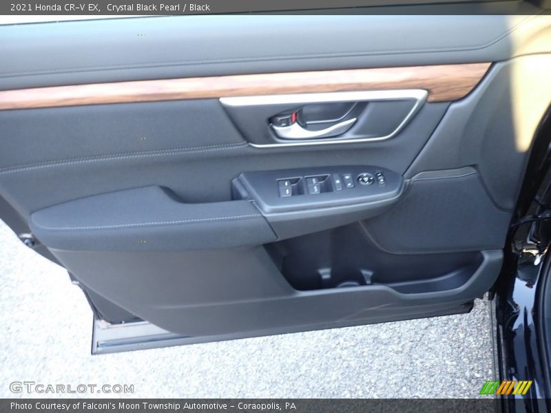 Crystal Black Pearl / Black 2021 Honda CR-V EX