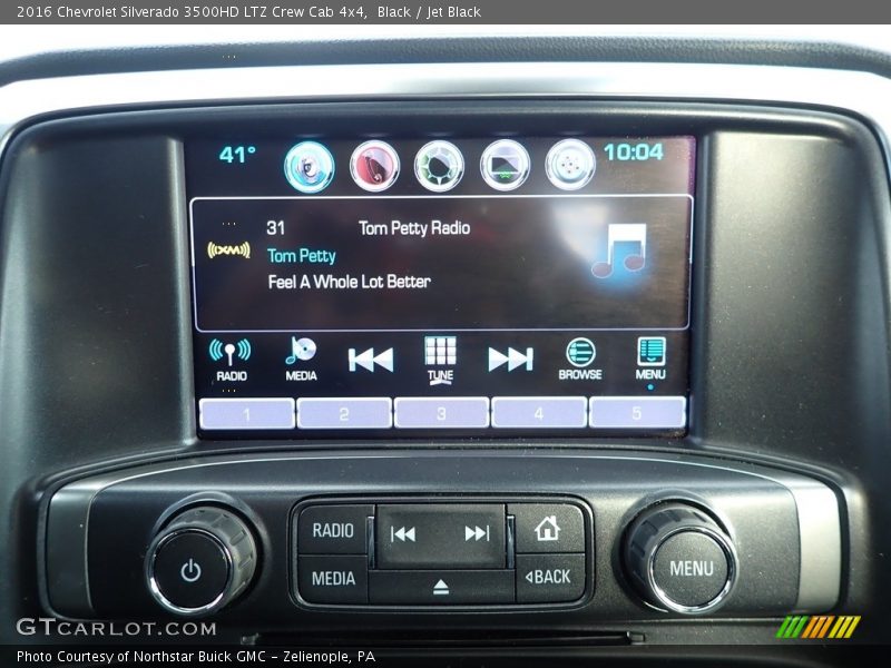 Controls of 2016 Silverado 3500HD LTZ Crew Cab 4x4