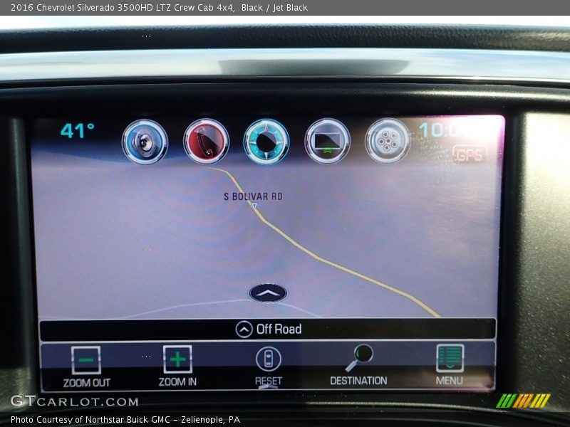 Black / Jet Black 2016 Chevrolet Silverado 3500HD LTZ Crew Cab 4x4