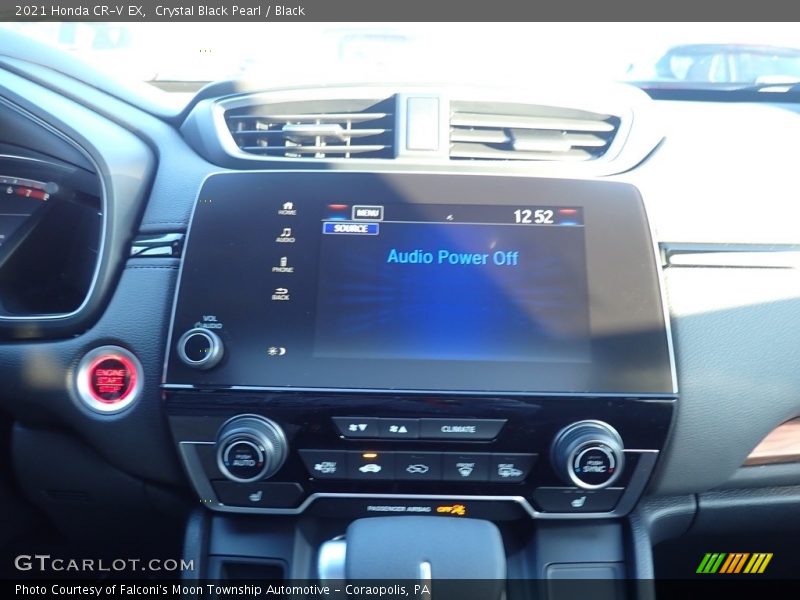 Controls of 2021 CR-V EX