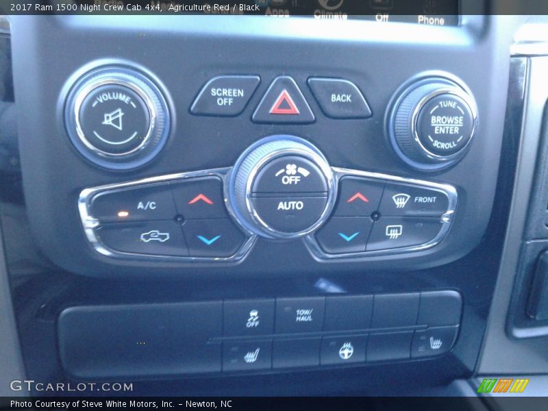Agriculture Red / Black 2017 Ram 1500 Night Crew Cab 4x4