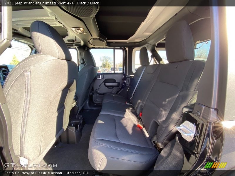 Black / Black 2021 Jeep Wrangler Unlimited Sport 4x4