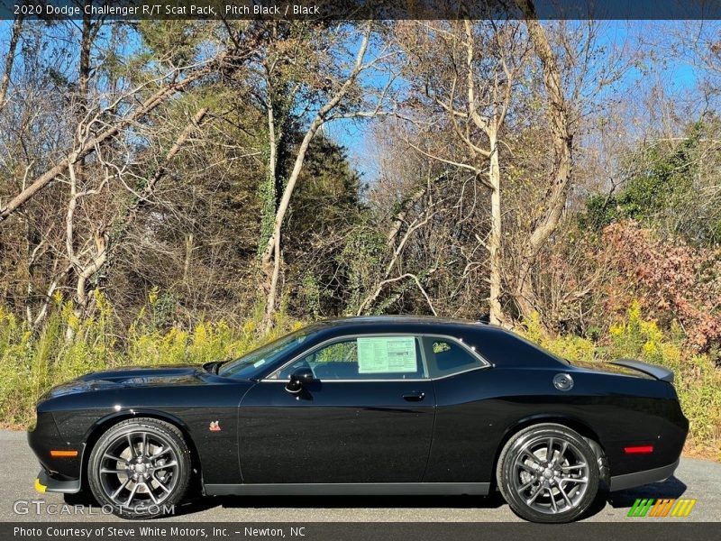 Pitch Black / Black 2020 Dodge Challenger R/T Scat Pack