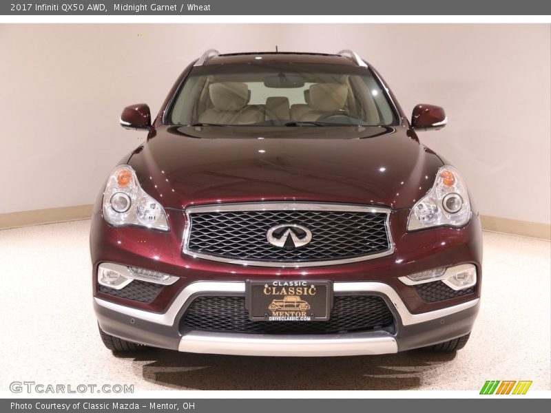  2017 QX50 AWD Midnight Garnet