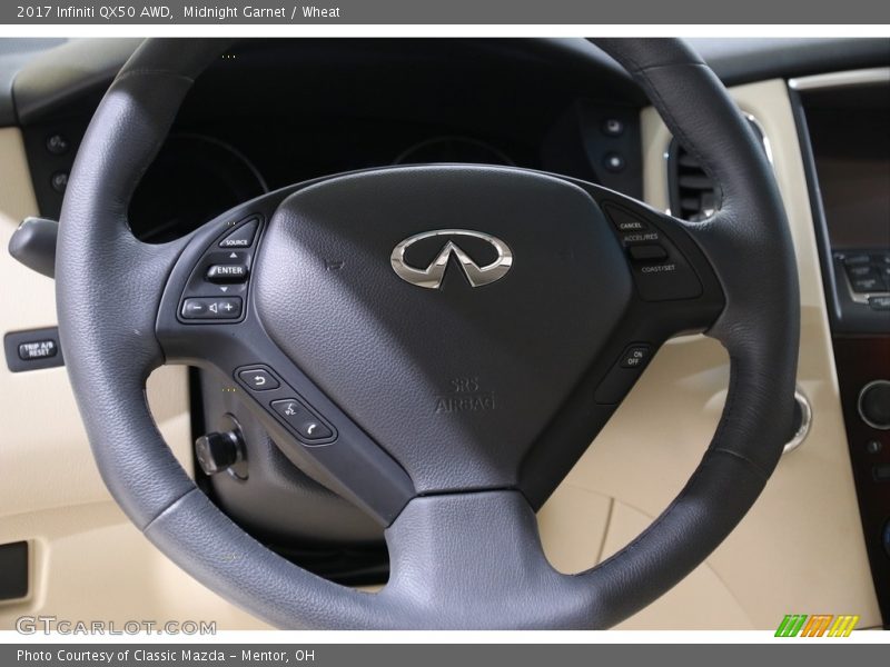  2017 QX50 AWD Steering Wheel