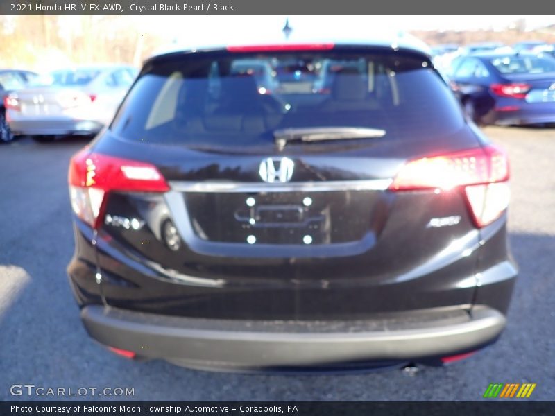 Crystal Black Pearl / Black 2021 Honda HR-V EX AWD