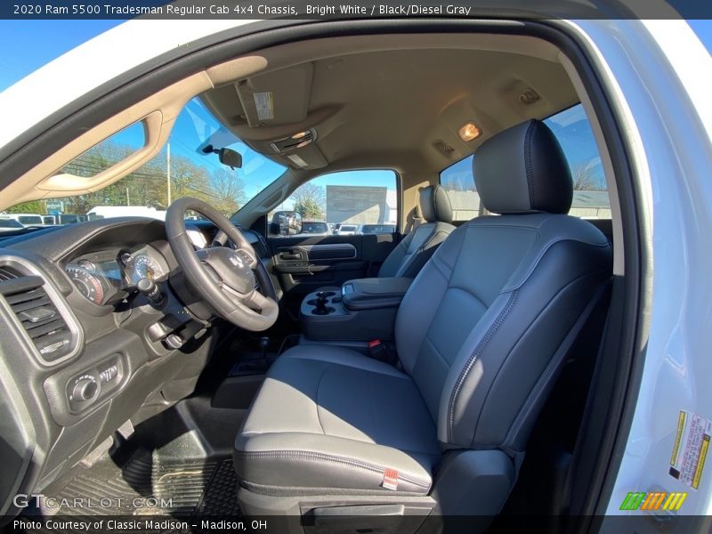 Bright White / Black/Diesel Gray 2020 Ram 5500 Tradesman Regular Cab 4x4 Chassis