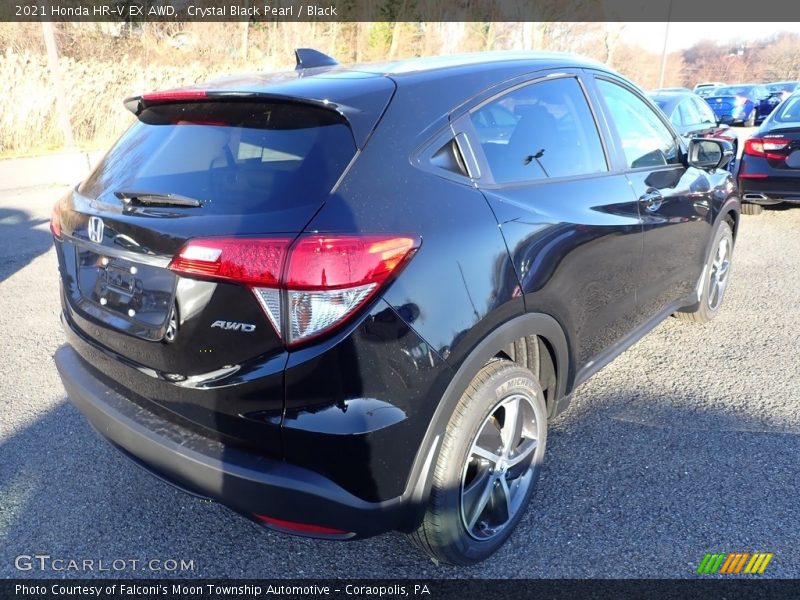 Crystal Black Pearl / Black 2021 Honda HR-V EX AWD