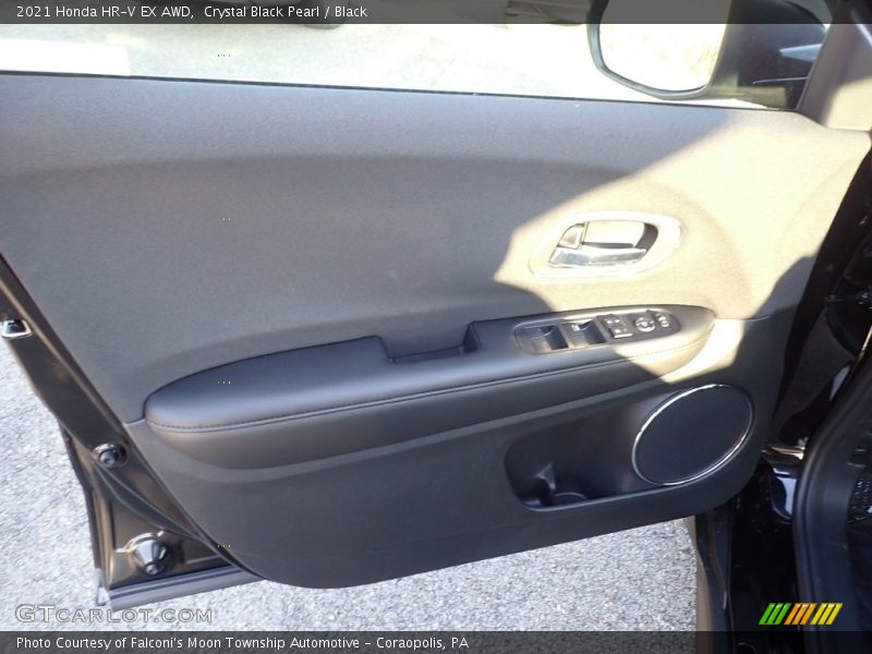 Crystal Black Pearl / Black 2021 Honda HR-V EX AWD