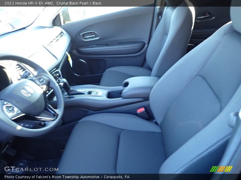 Crystal Black Pearl / Black 2021 Honda HR-V EX AWD