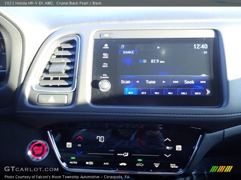 Crystal Black Pearl / Black 2021 Honda HR-V EX AWD