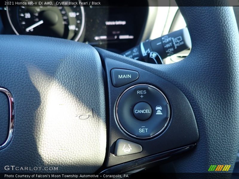 Crystal Black Pearl / Black 2021 Honda HR-V EX AWD