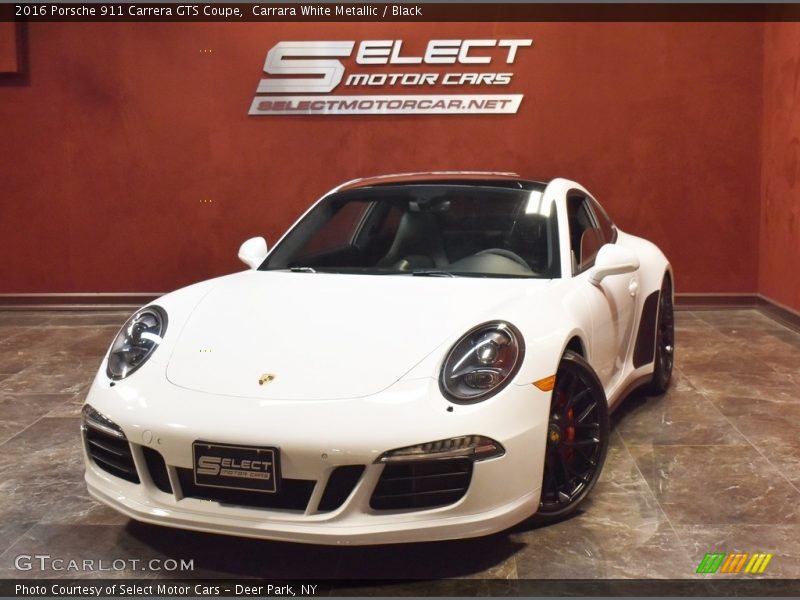 Carrara White Metallic / Black 2016 Porsche 911 Carrera GTS Coupe