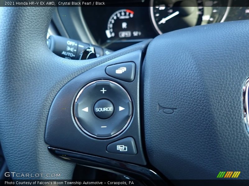 Crystal Black Pearl / Black 2021 Honda HR-V EX AWD