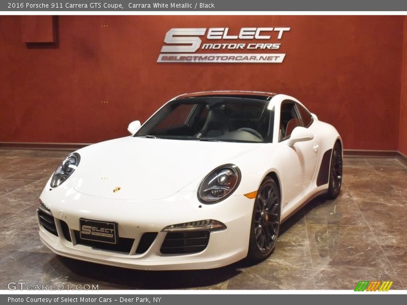 Carrara White Metallic / Black 2016 Porsche 911 Carrera GTS Coupe