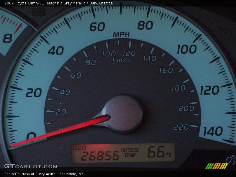 Magnetic Gray Metallic / Dark Charcoal 2007 Toyota Camry SE