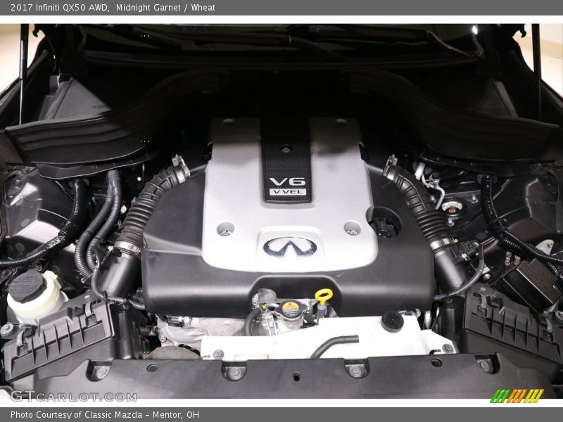  2017 QX50 AWD Engine - 3.7 Liter DOHC 24-Valve CVCTS V6