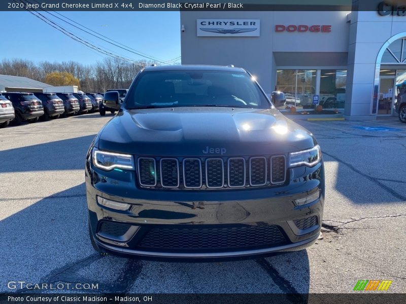 Diamond Black Crystal Pearl / Black 2020 Jeep Grand Cherokee Limited X 4x4
