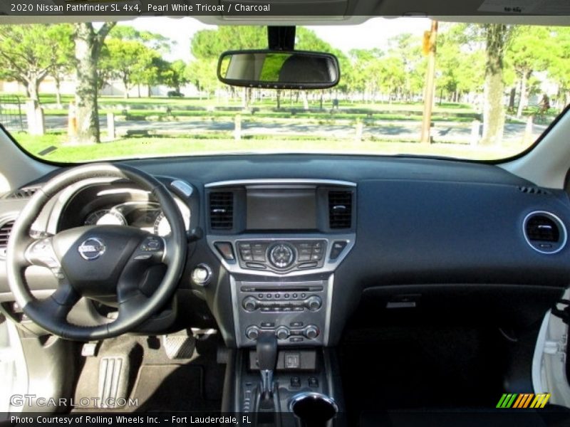 Dashboard of 2020 Pathfinder SL 4x4