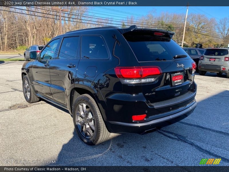 Diamond Black Crystal Pearl / Black 2020 Jeep Grand Cherokee Limited X 4x4
