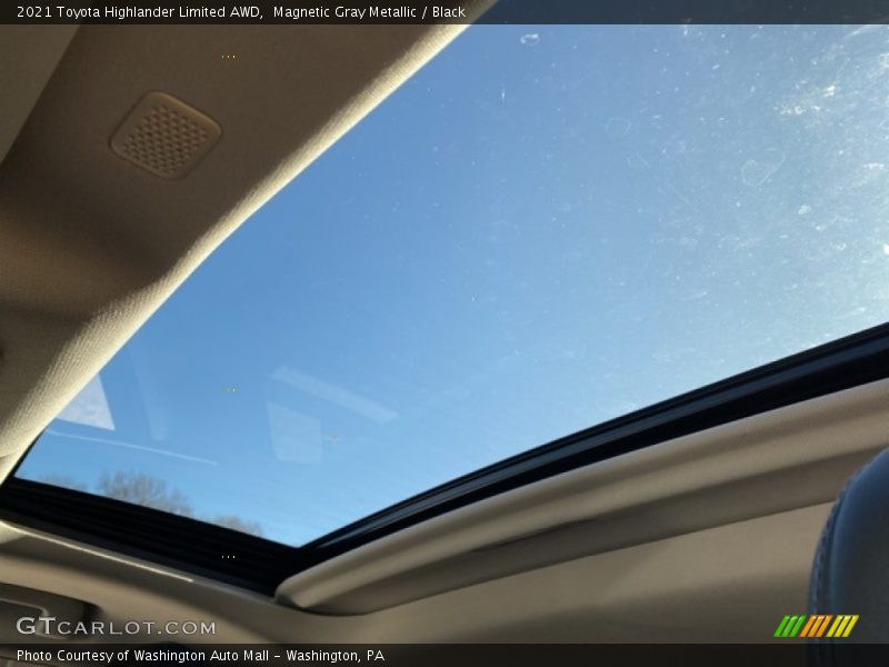 Magnetic Gray Metallic / Black 2021 Toyota Highlander Limited AWD