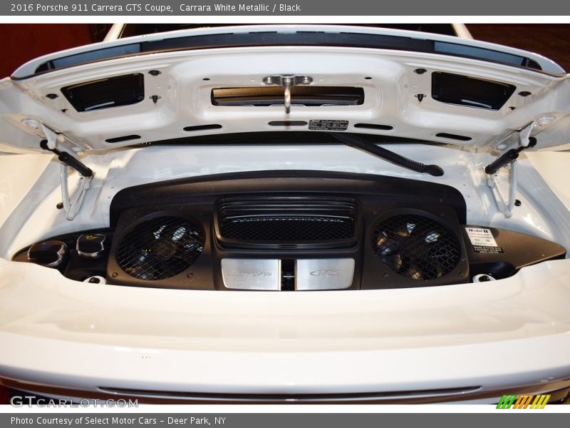  2016 911 Carrera GTS Coupe Engine - 3.8 Liter DFI DOHC 24-Valve Variocam Plus Horizontally Opposed 6 Cylinder