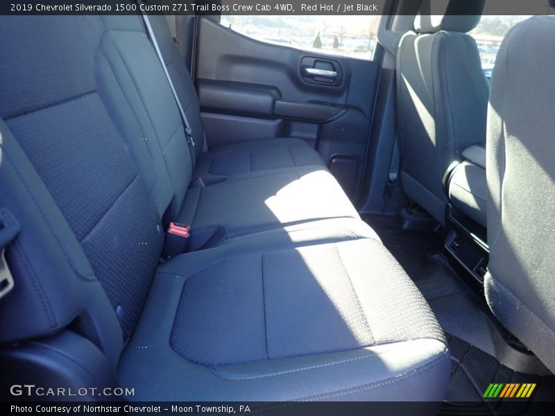 Red Hot / Jet Black 2019 Chevrolet Silverado 1500 Custom Z71 Trail Boss Crew Cab 4WD