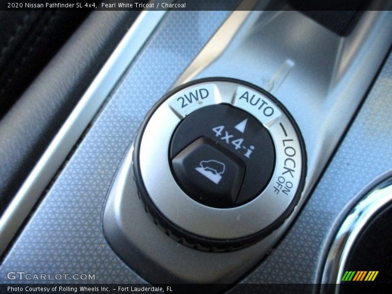 Controls of 2020 Pathfinder SL 4x4