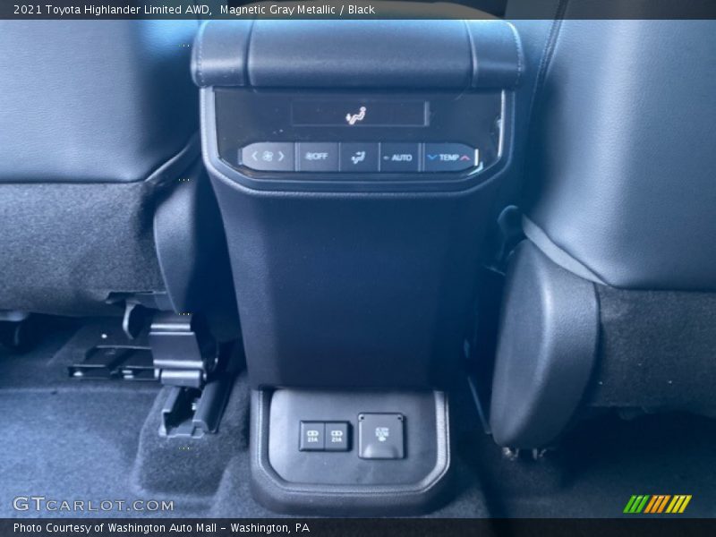 Magnetic Gray Metallic / Black 2021 Toyota Highlander Limited AWD