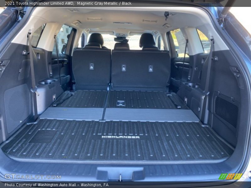 Magnetic Gray Metallic / Black 2021 Toyota Highlander Limited AWD