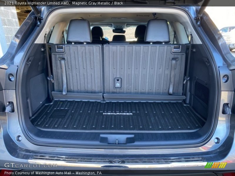 Magnetic Gray Metallic / Black 2021 Toyota Highlander Limited AWD