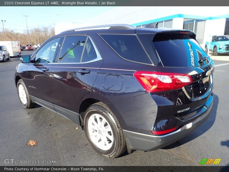 Midnight Blue Metallic / Jet Black 2020 Chevrolet Equinox LT AWD