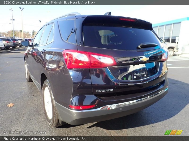 Midnight Blue Metallic / Jet Black 2020 Chevrolet Equinox LT AWD