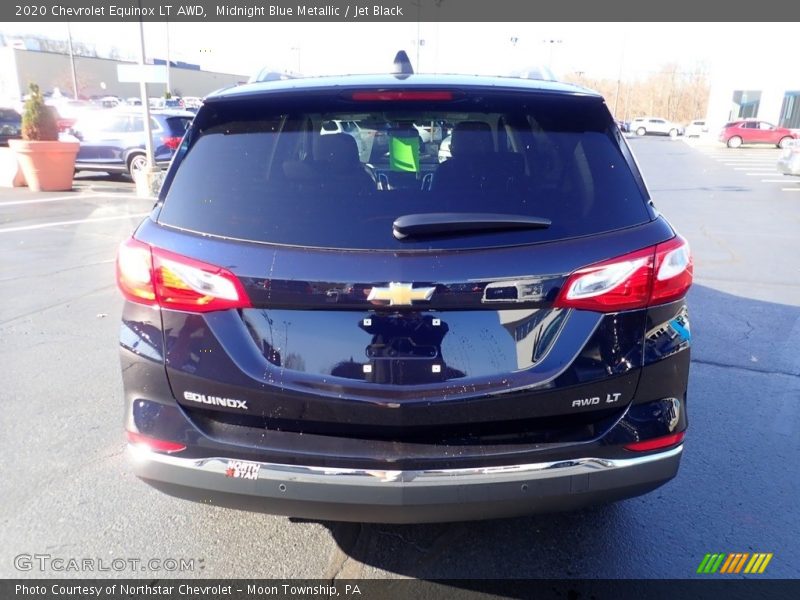 Midnight Blue Metallic / Jet Black 2020 Chevrolet Equinox LT AWD