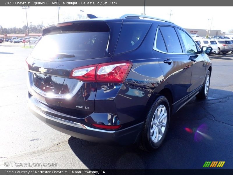 Midnight Blue Metallic / Jet Black 2020 Chevrolet Equinox LT AWD