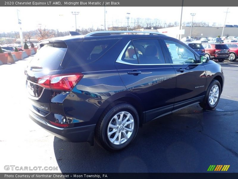 Midnight Blue Metallic / Jet Black 2020 Chevrolet Equinox LT AWD