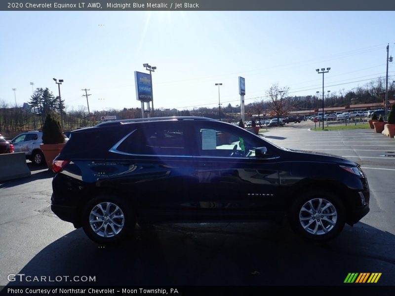 Midnight Blue Metallic / Jet Black 2020 Chevrolet Equinox LT AWD