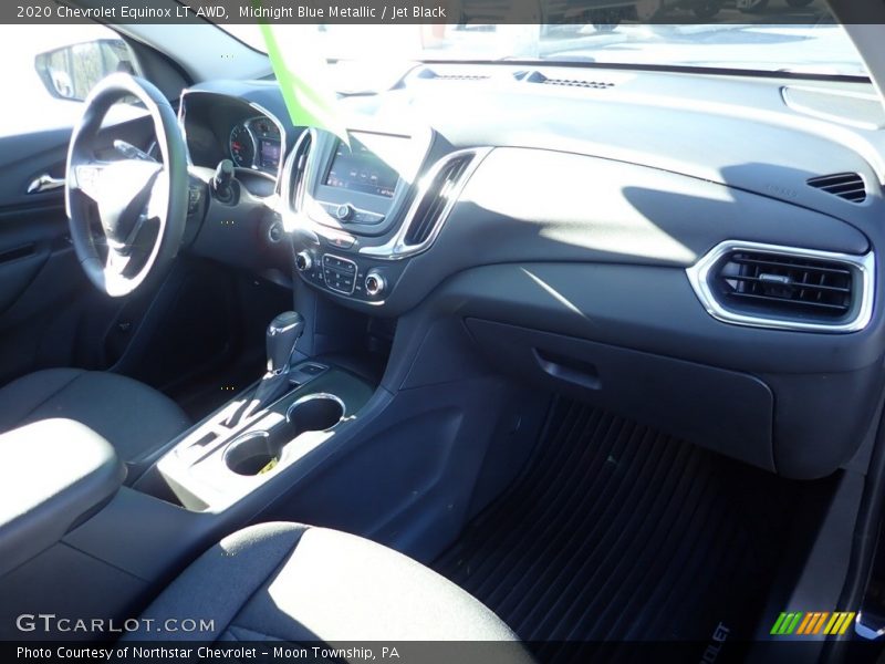 Midnight Blue Metallic / Jet Black 2020 Chevrolet Equinox LT AWD