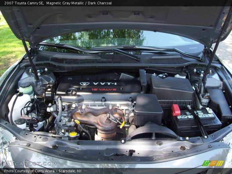 Magnetic Gray Metallic / Dark Charcoal 2007 Toyota Camry SE