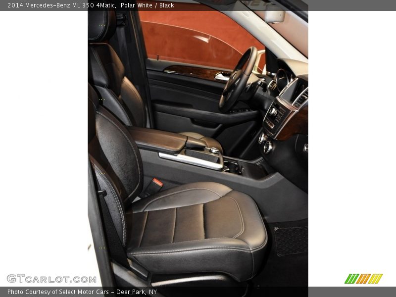 Polar White / Black 2014 Mercedes-Benz ML 350 4Matic