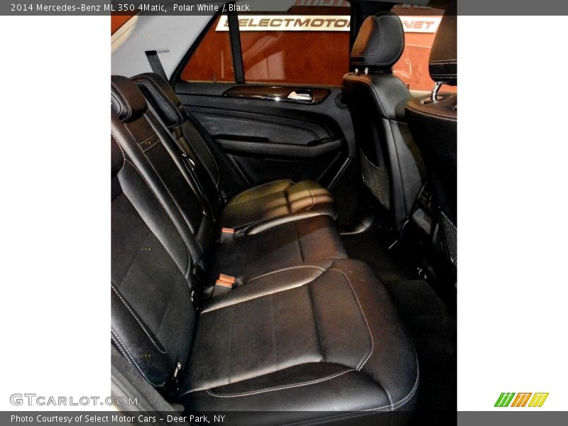 Polar White / Black 2014 Mercedes-Benz ML 350 4Matic