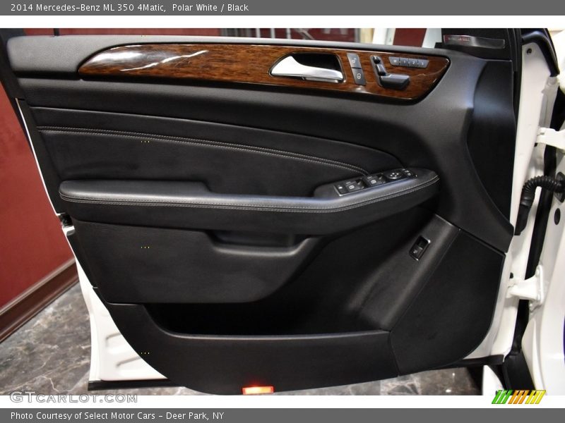 Polar White / Black 2014 Mercedes-Benz ML 350 4Matic