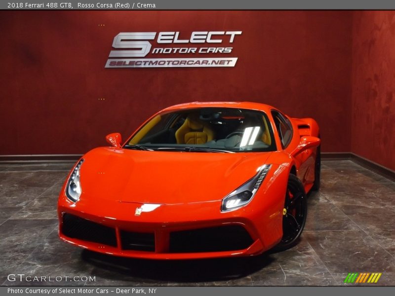 Rosso Corsa (Red) / Crema 2018 Ferrari 488 GTB