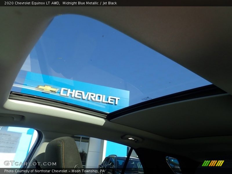 Midnight Blue Metallic / Jet Black 2020 Chevrolet Equinox LT AWD