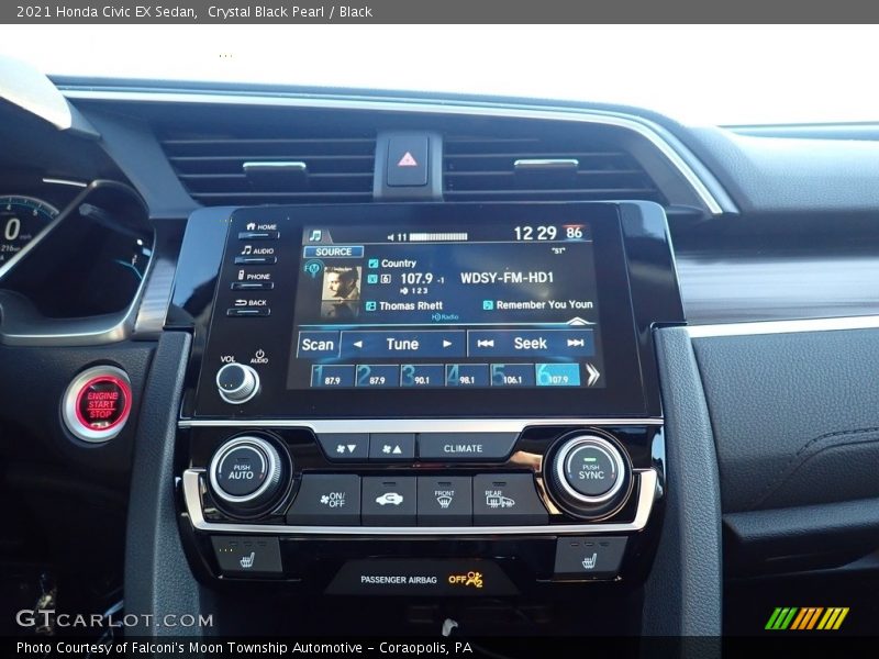 Controls of 2021 Civic EX Sedan