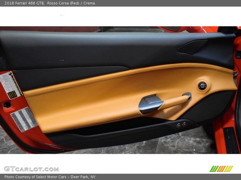 Door Panel of 2018 488 GTB 