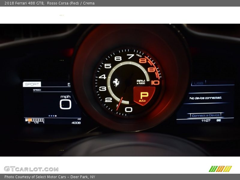  2018 488 GTB   Gauges